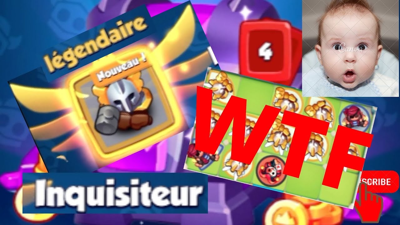 RUSH ROYALE FR : LE MEILLEUR COFFRE OPENING INQUISITEUR