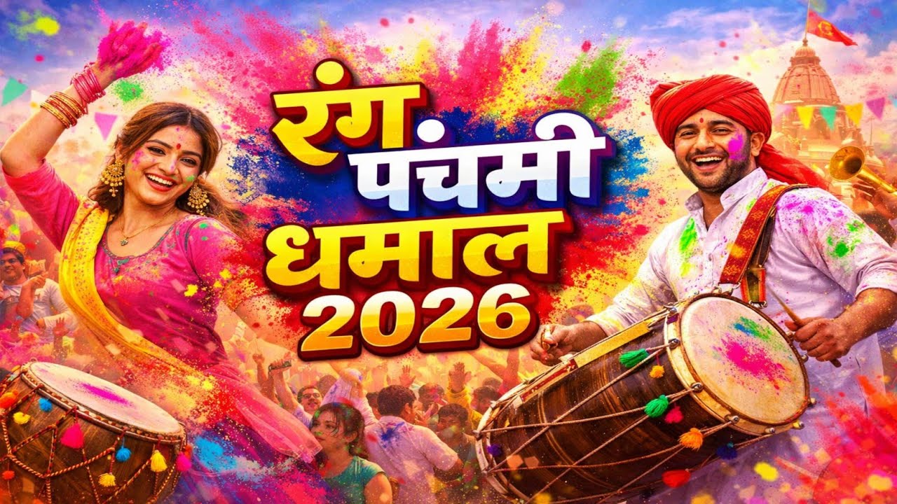 Rang Panchmi Dhamal 2026 | 90s Folk Fast Beat Holi Song | रंग पंचमी स्पेशल धमाका 🎨🔥
