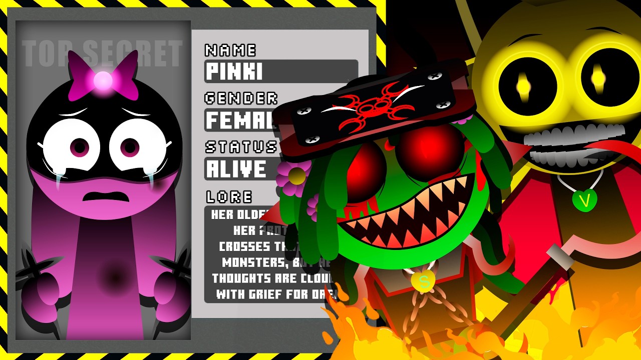 Sprunki - HYPER SHIFTED BUT SWAP DOUBLE | Phase 4 | All Description | LORE | NEW MOD