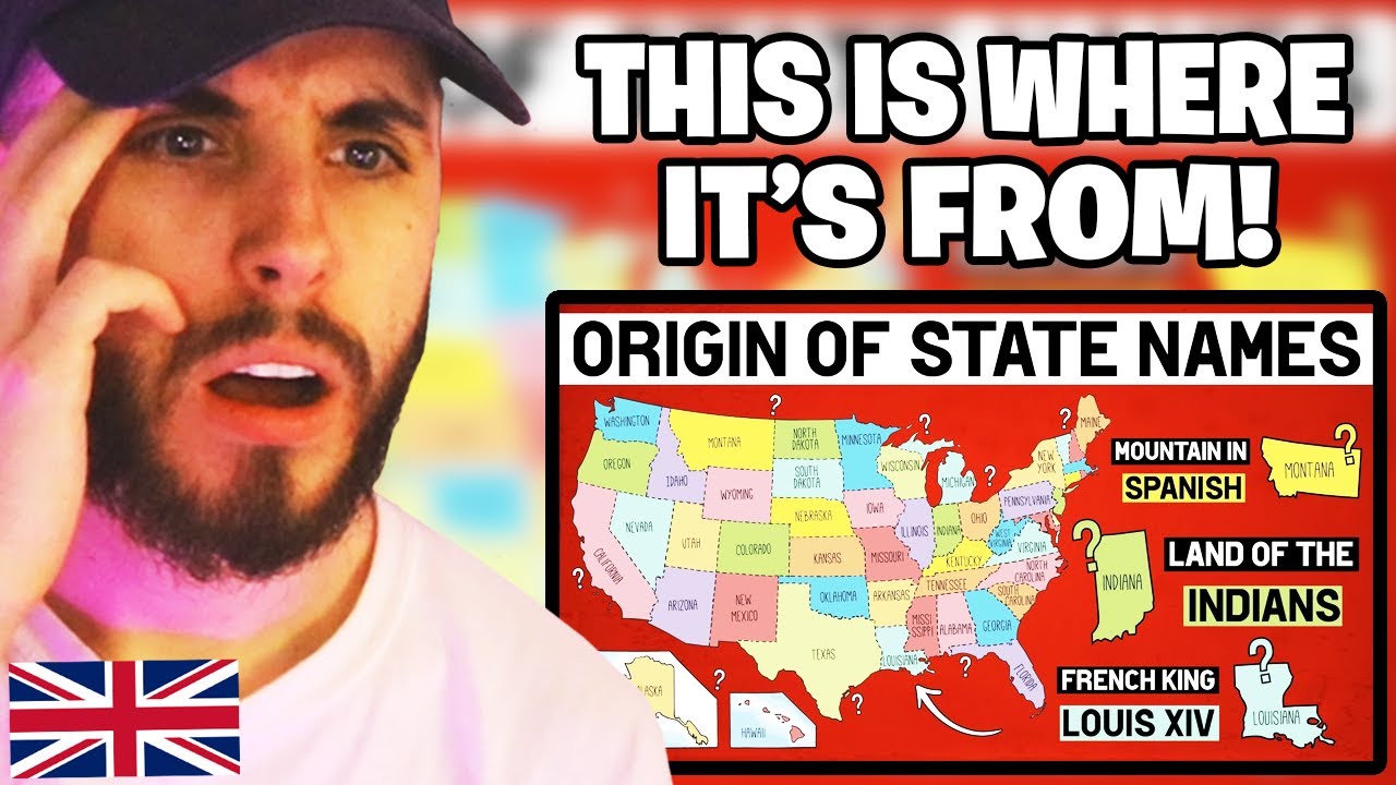 Brit Reacts to How Did Each U.S. State Get Its Name?