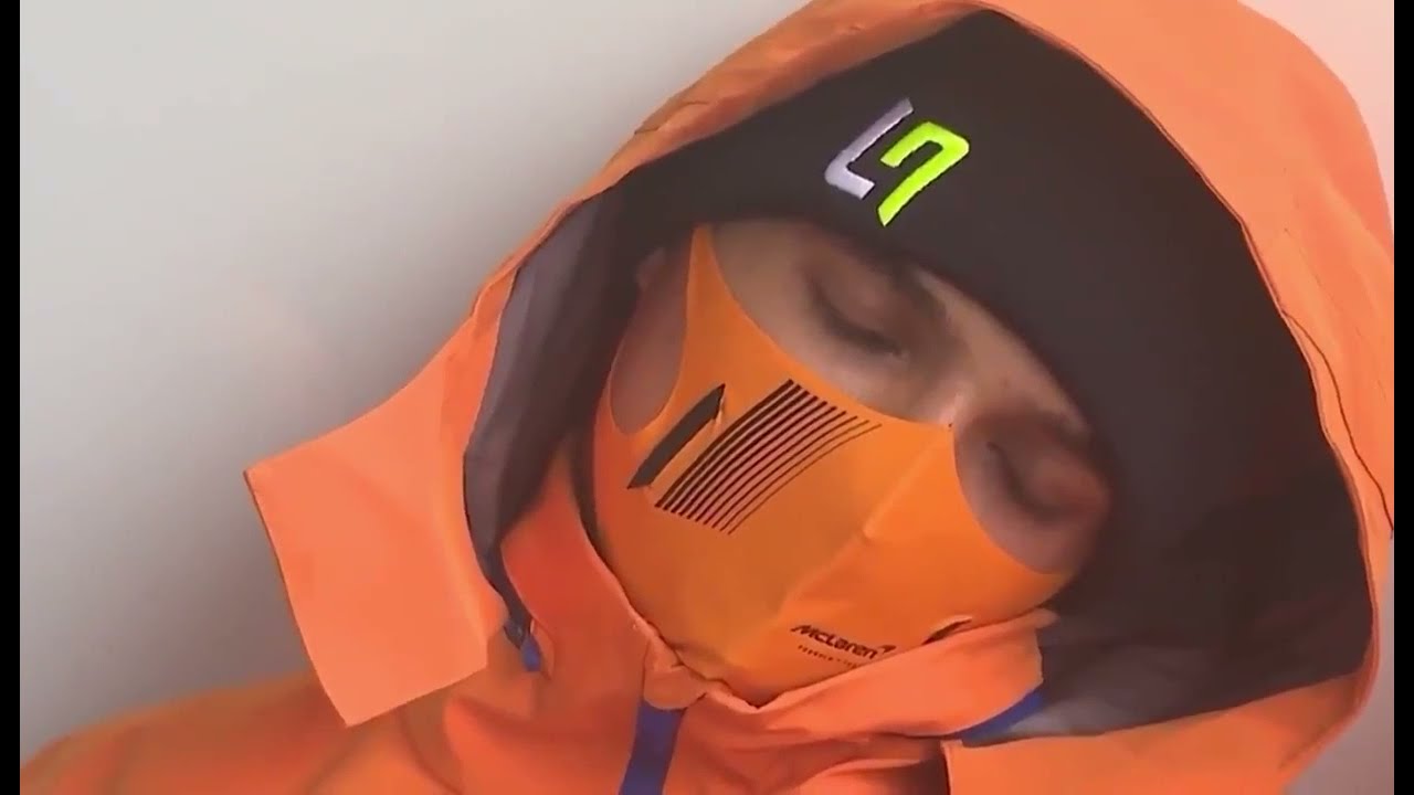 The 2021 Belgian Grand Prix but it's just people getting bored during the red flag.