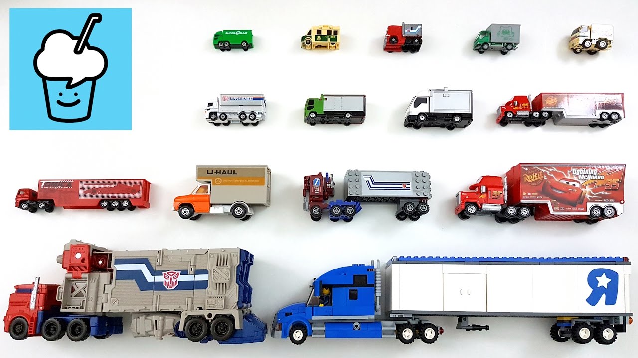 Truck for kids with tomica トミカ VooV ブーブ 変身 Lego Transformer Cars