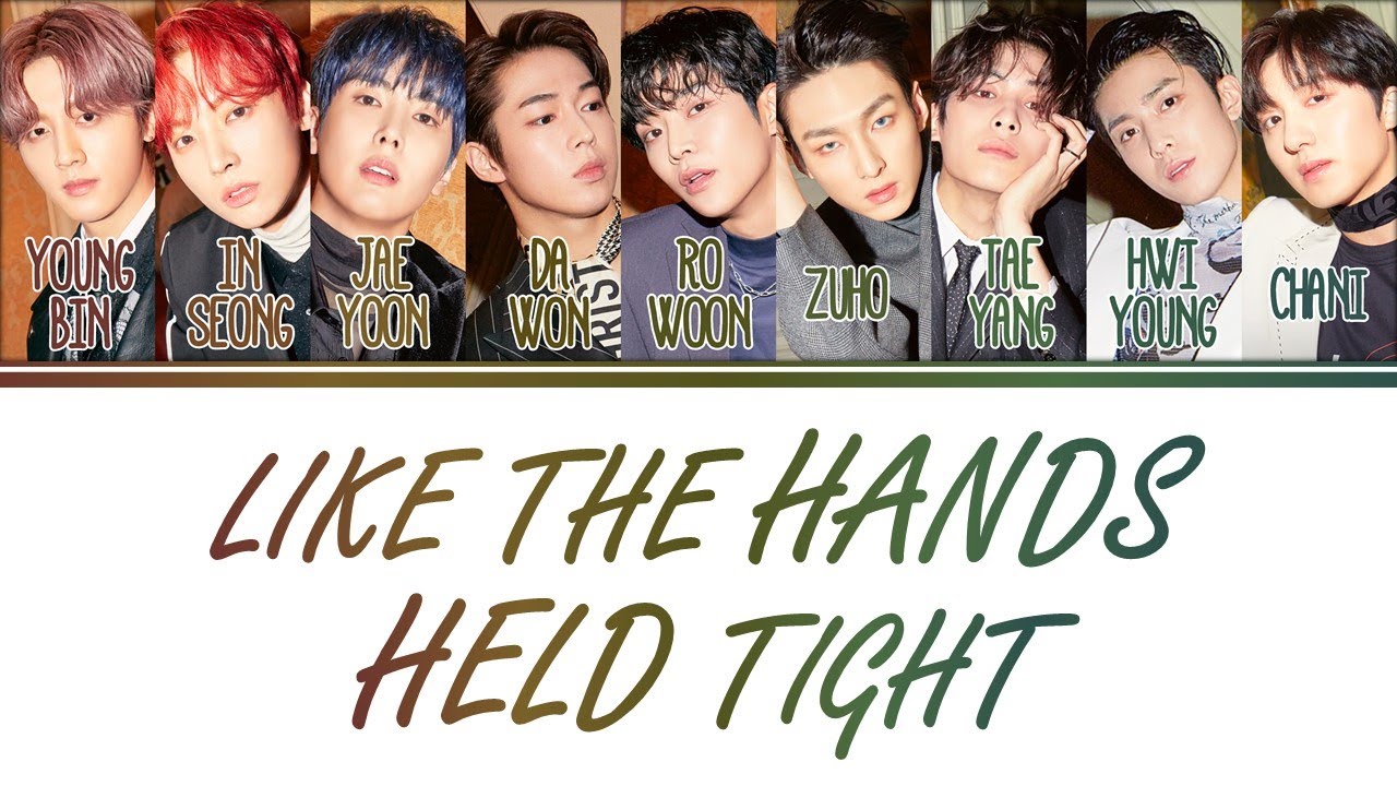 [Color Coded Lyrics] SF9 (에스에프나인) - Like The Hands Held Tight (널 꽉 잡은 손만큼) [Han/Rom/Eng]