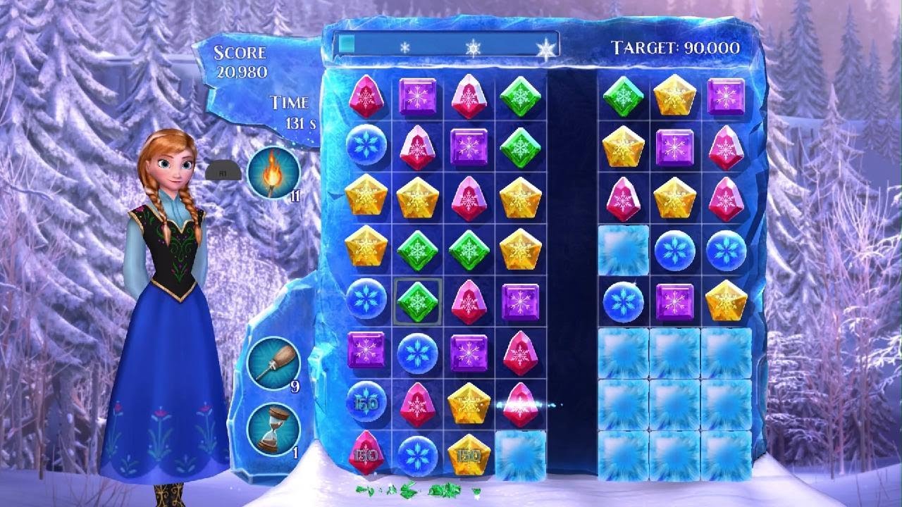 Frozen Free Fall: Snowball Fight 117 3 Star