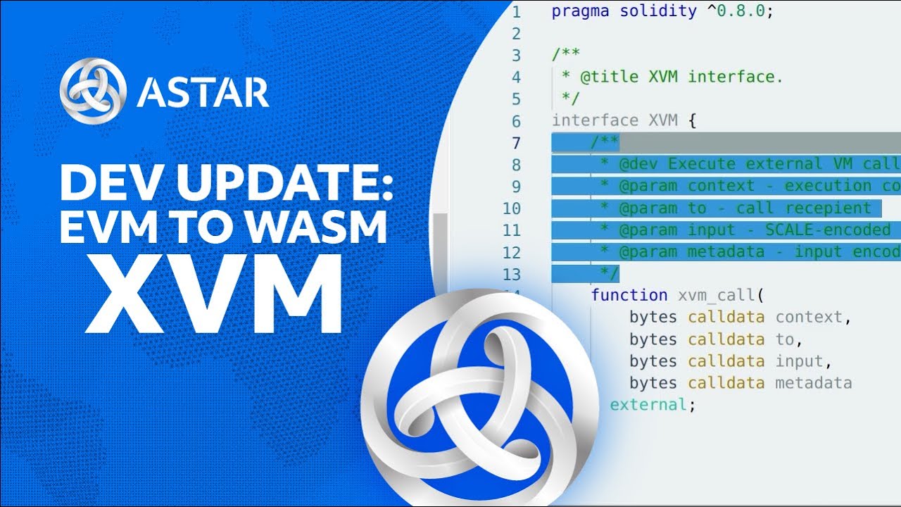 EVM to WASM Interaction using our Cross-Virtual Machine (XVM)