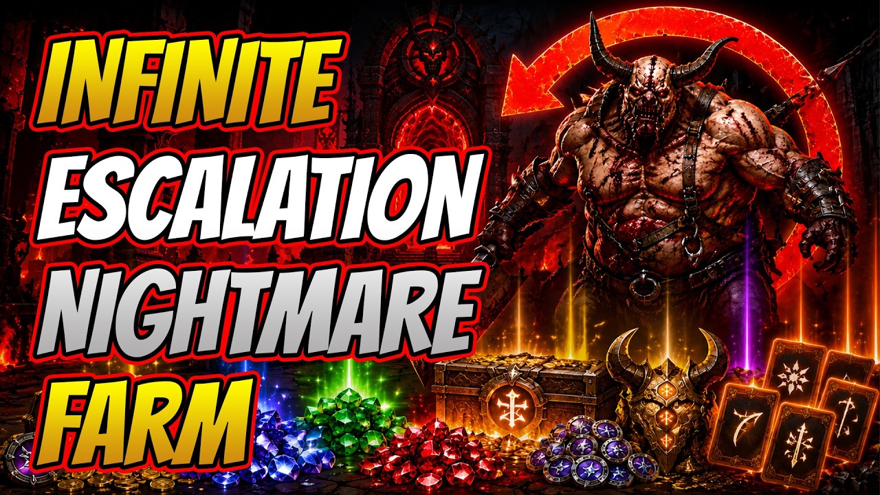 NEW INFINITE Escalating Nightmare Dungeon Bug! Farm Massive Rewards Diablo 4
