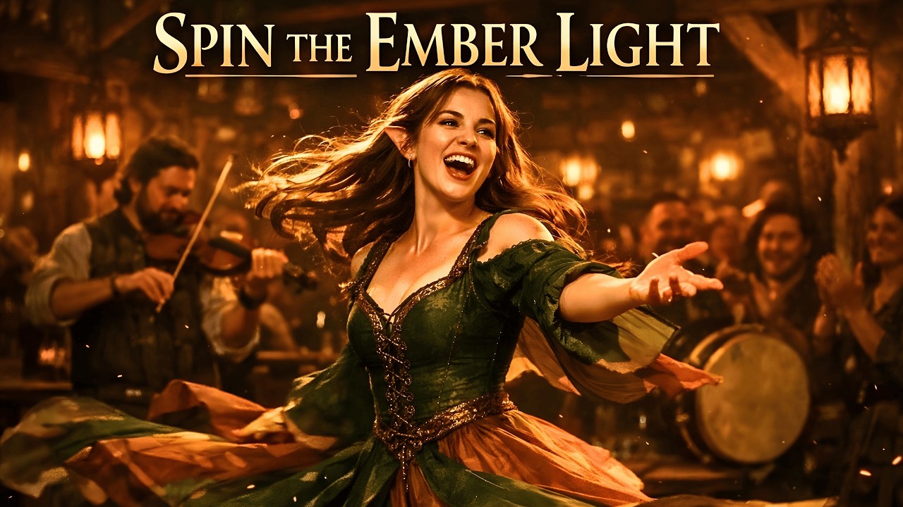 Medieval Tavern Music – Spin the Ember Light (Fantasy Folk Background)