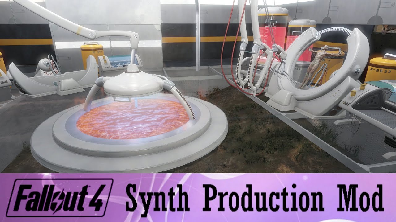 Fallout 4 Workshop Synth Production Mod by Kentington | Build A Clone Army [XB1]