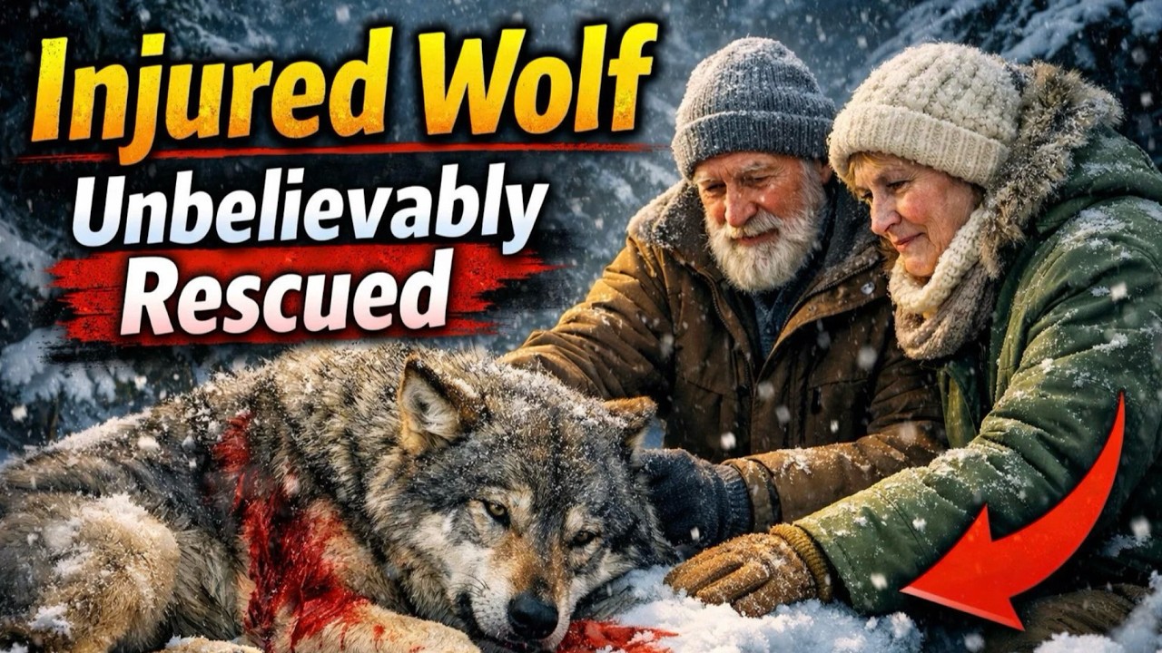 An Elderly Couple Found an Injured Wolf in a Snowstorm | What Happened Next Was Unbelievable