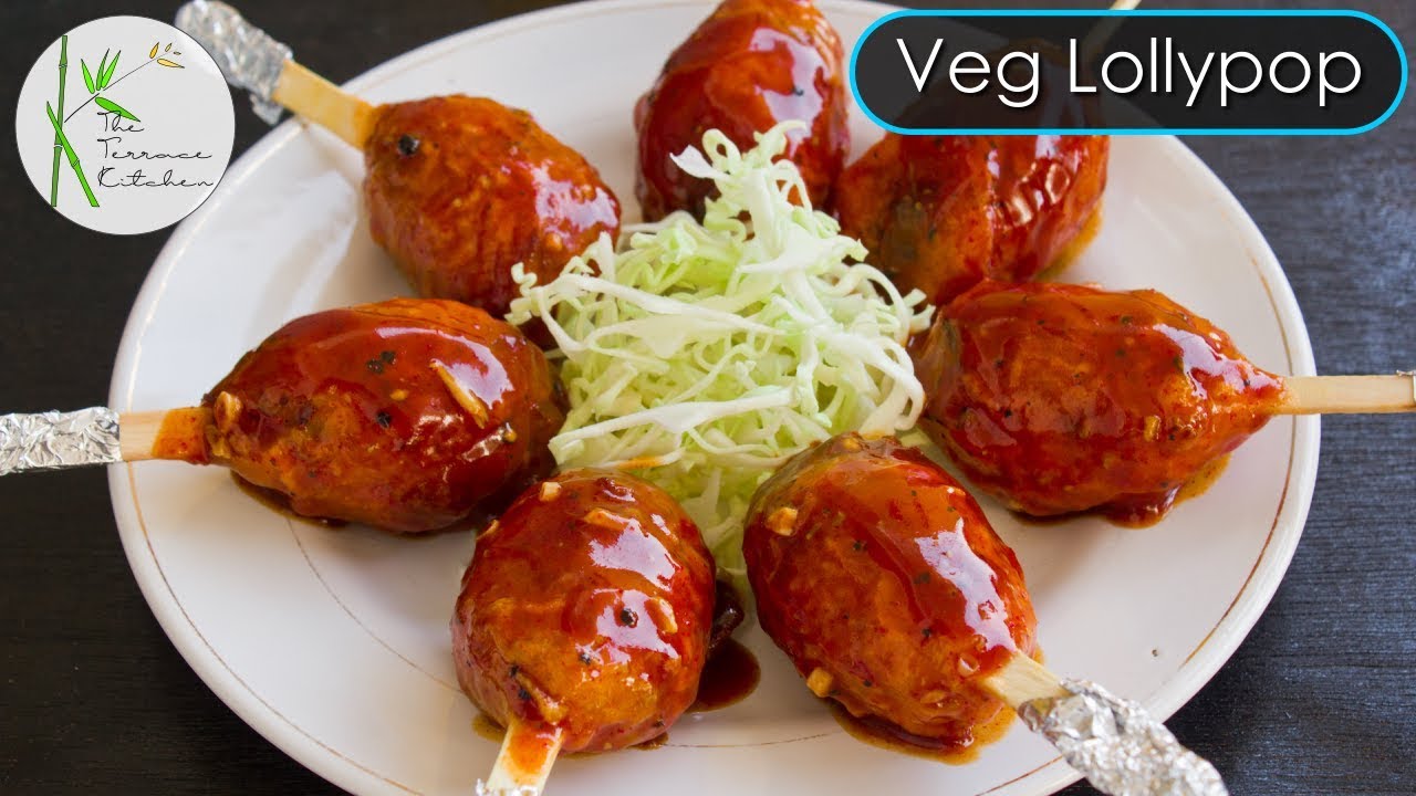 Indo-Chinese Veg Lollipop Recipe | Unique Veg Lollipop Recipe~ The Terrace Kitchen