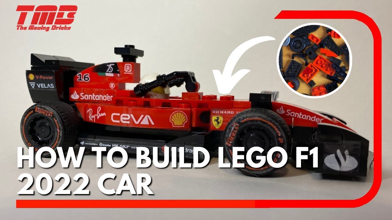 How to Build a 2022 F1 Car in Lego!