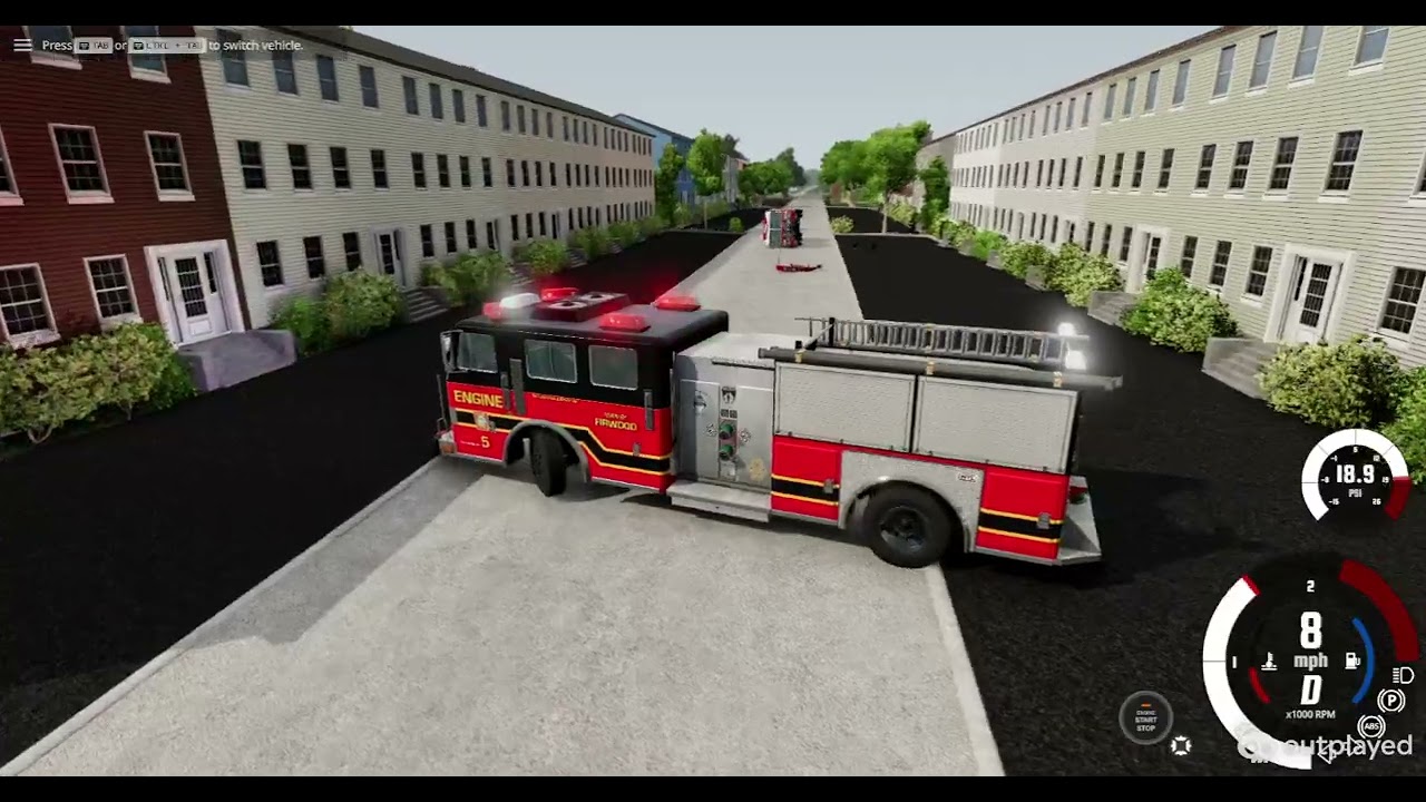 MTL fire truck beamng drive review