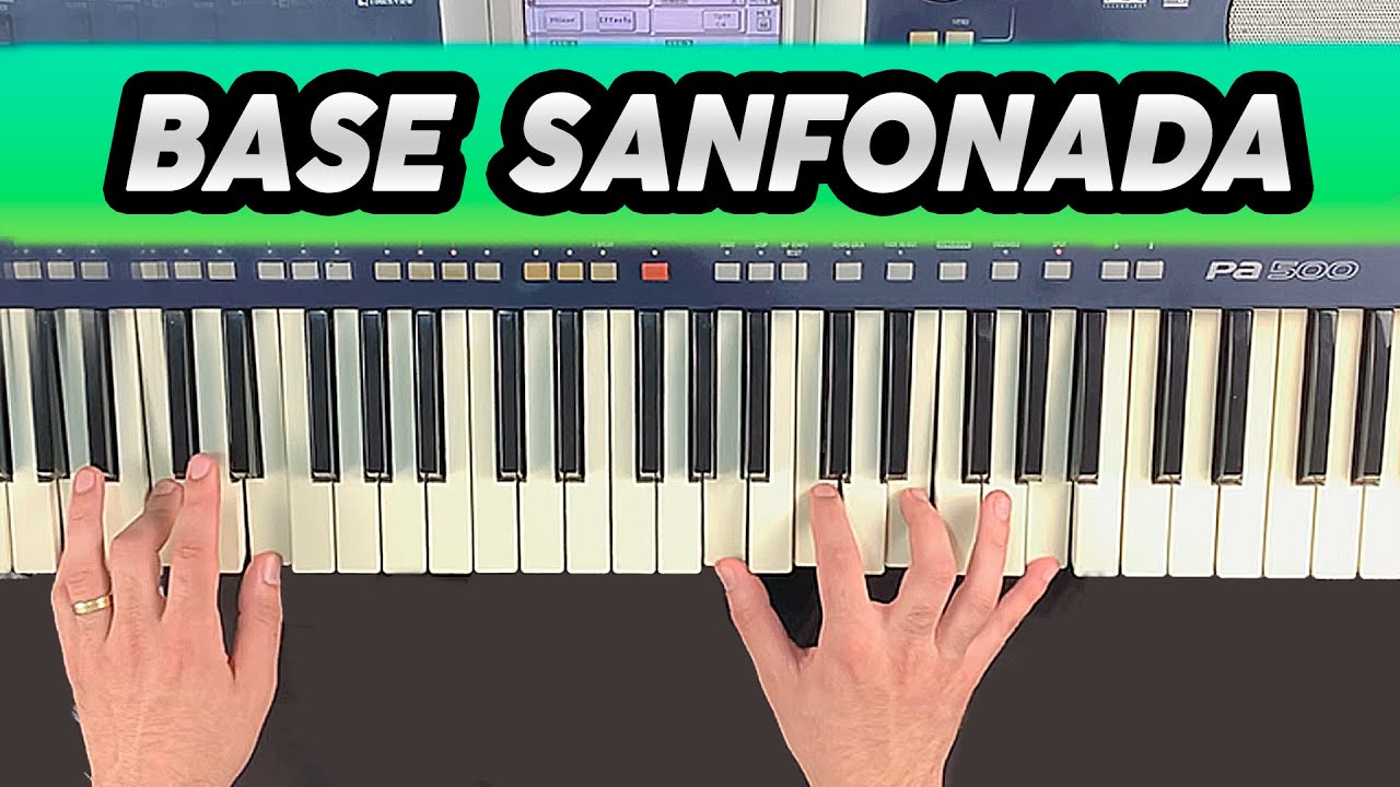 🎹 BASE SANFONADA para INICIANTES — Comece a Tocar Forró no Teclado!