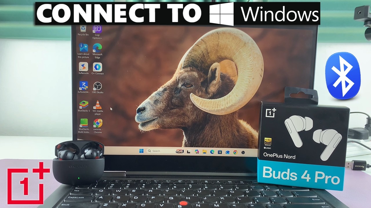OnePlus Nord Buds 4 Pro: Как выполнить сопряжение и подключение к ПК/ноутбуку на Windows