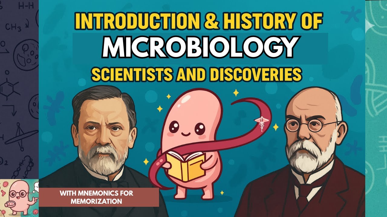 Introduction & History of Microbiology | Scientists, Discoveries, Mnemonics & Tricks