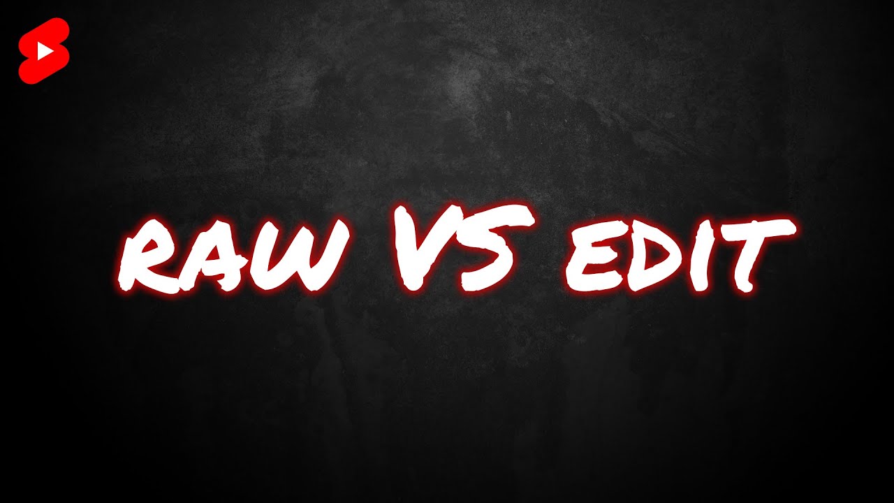 RAW vs EDIT 📸 #2