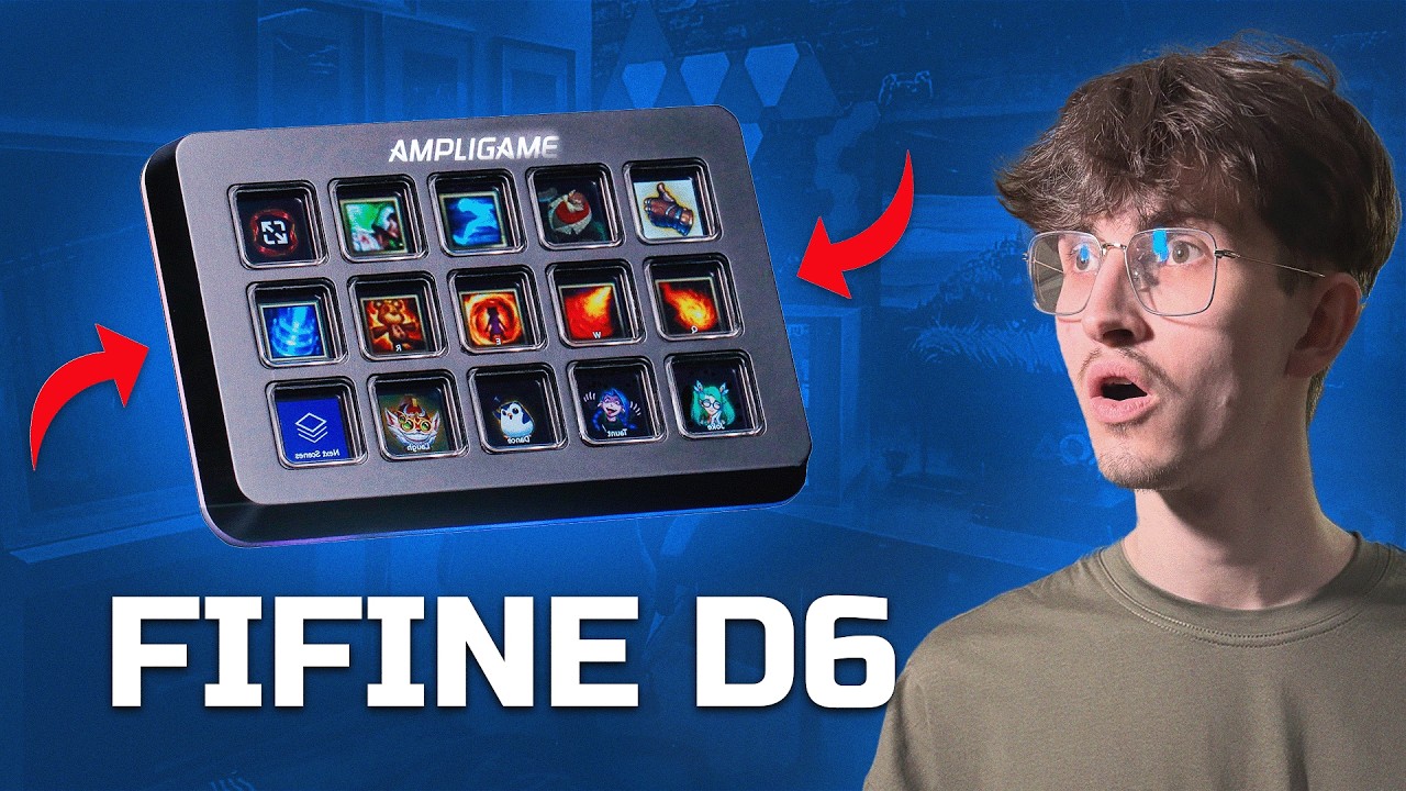 FIFINE Control Deck D6 — Убийца Elgato Stream Deck? Обзор и тест