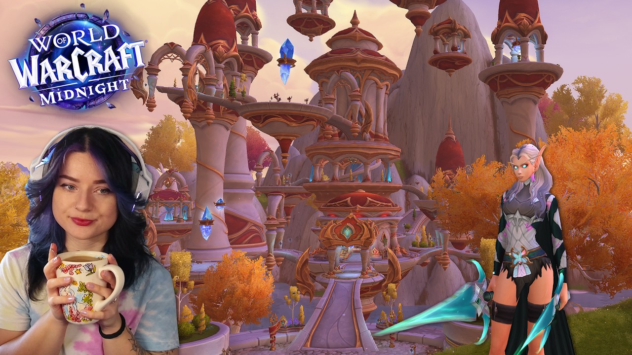 [ASMR] Questing in the New Sunstrider Isle in Eversong Woods 🍂 Midnight WoW 🍂 Soft Spoken