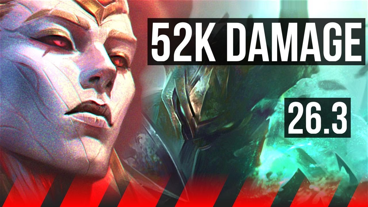 ZAAHEN vs MORDEKAISER (TOP) | 52K damage | NA Master | 26.3