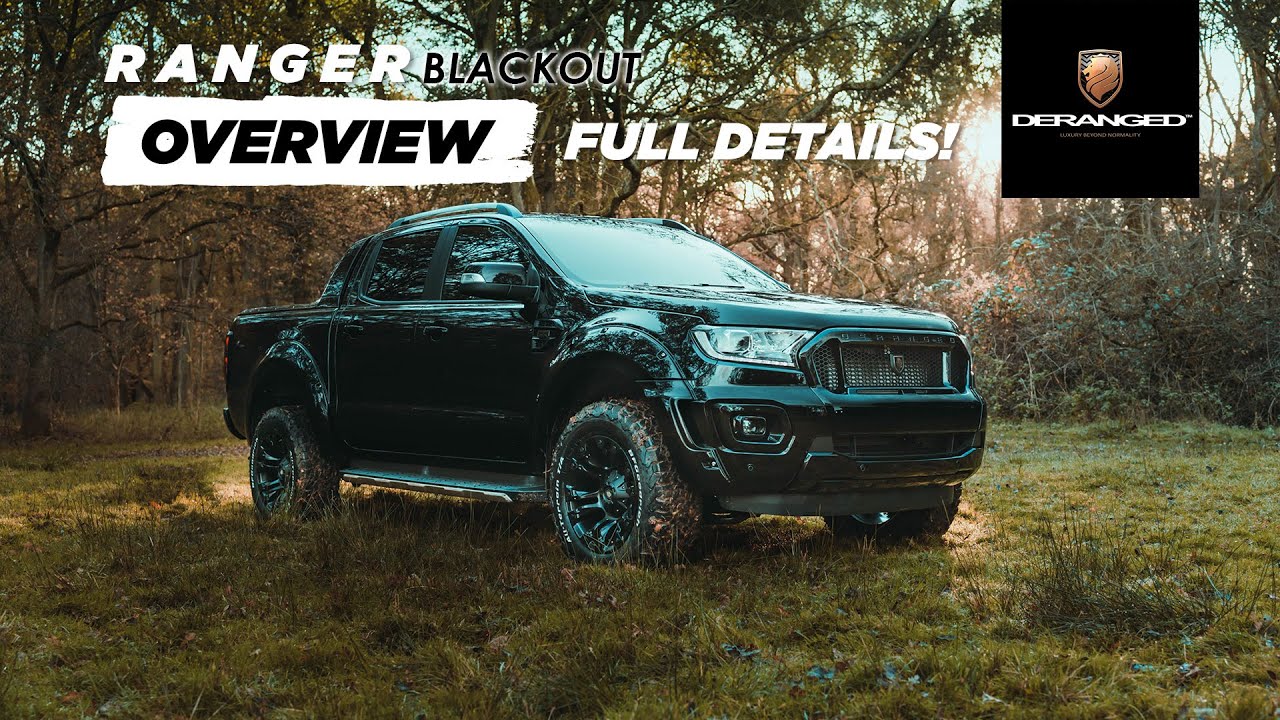 Ford Ranger Blackout edition overview