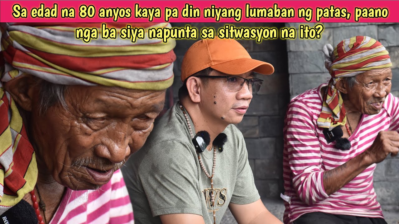 Sa edad na 80 anyos kaya pa din niyang lumaban ng patas, paano nga ba siya napunta sa sitwasyon nato