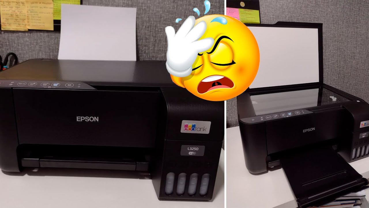 Impressora Epson l3250 -  Impressora Multifuncional Epson EcoTank L3250 Vale a Pena? EPSON l3250