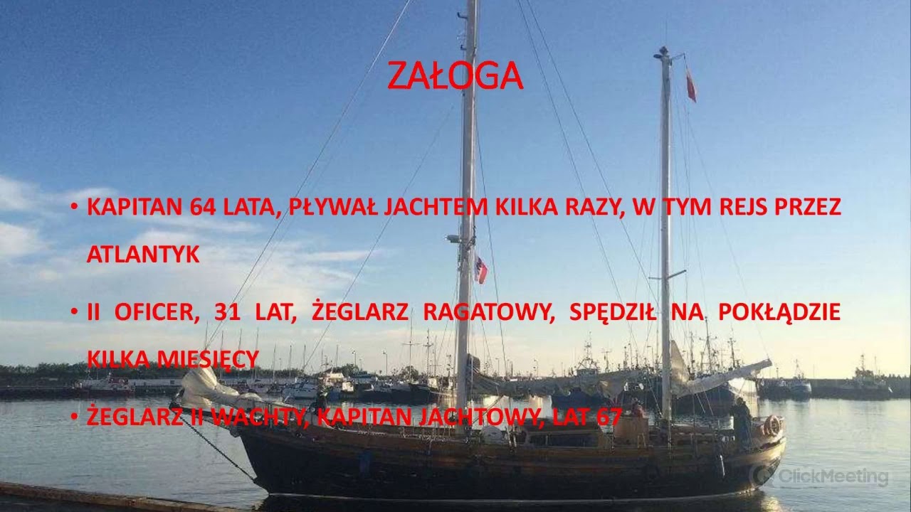 Wypadki jachtów - ZJAWA IV