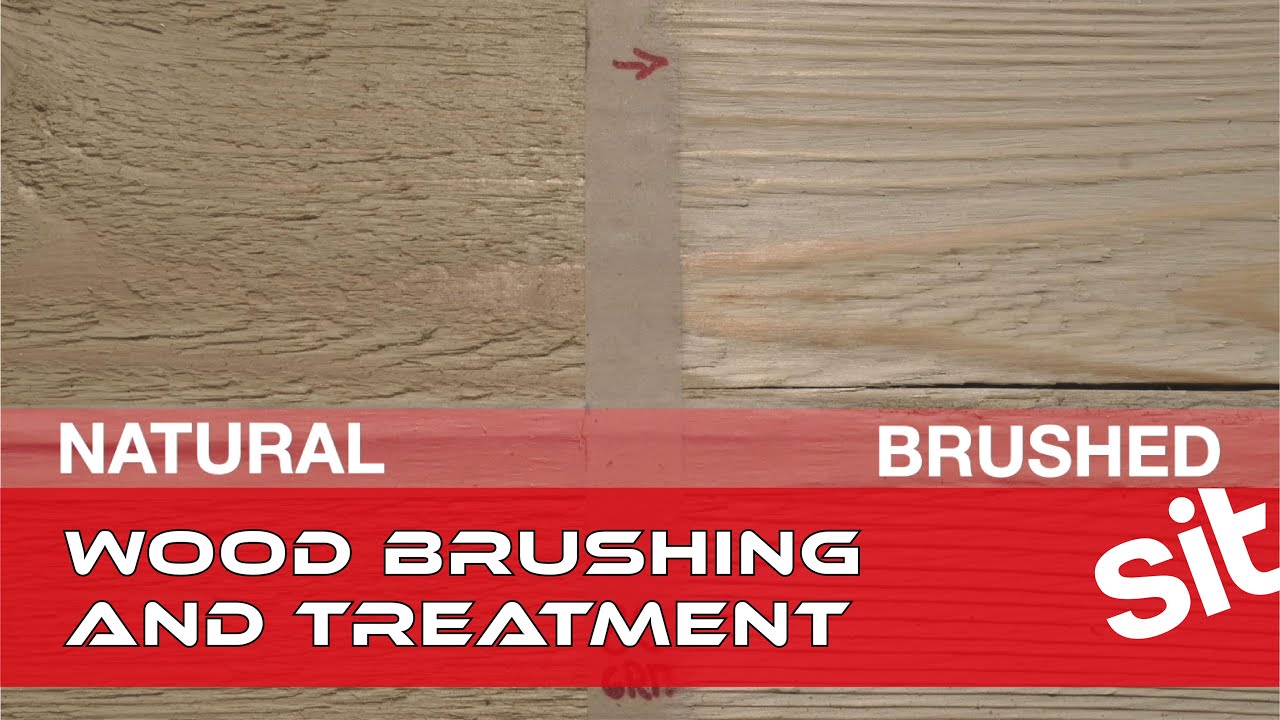 Wood brushing and treatment - SITBRUSH