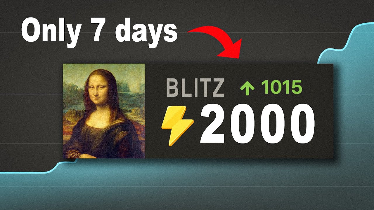 Могу ли я получить 2000 ELO за 7 дней? (блиц-выпуск)