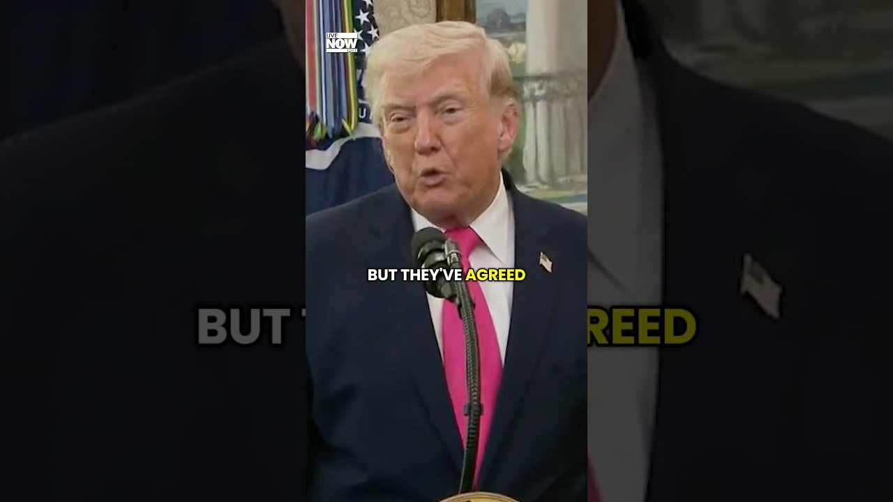 Trump says Iran &ldquo;agreed&rdquo; to never have nuclear weapons