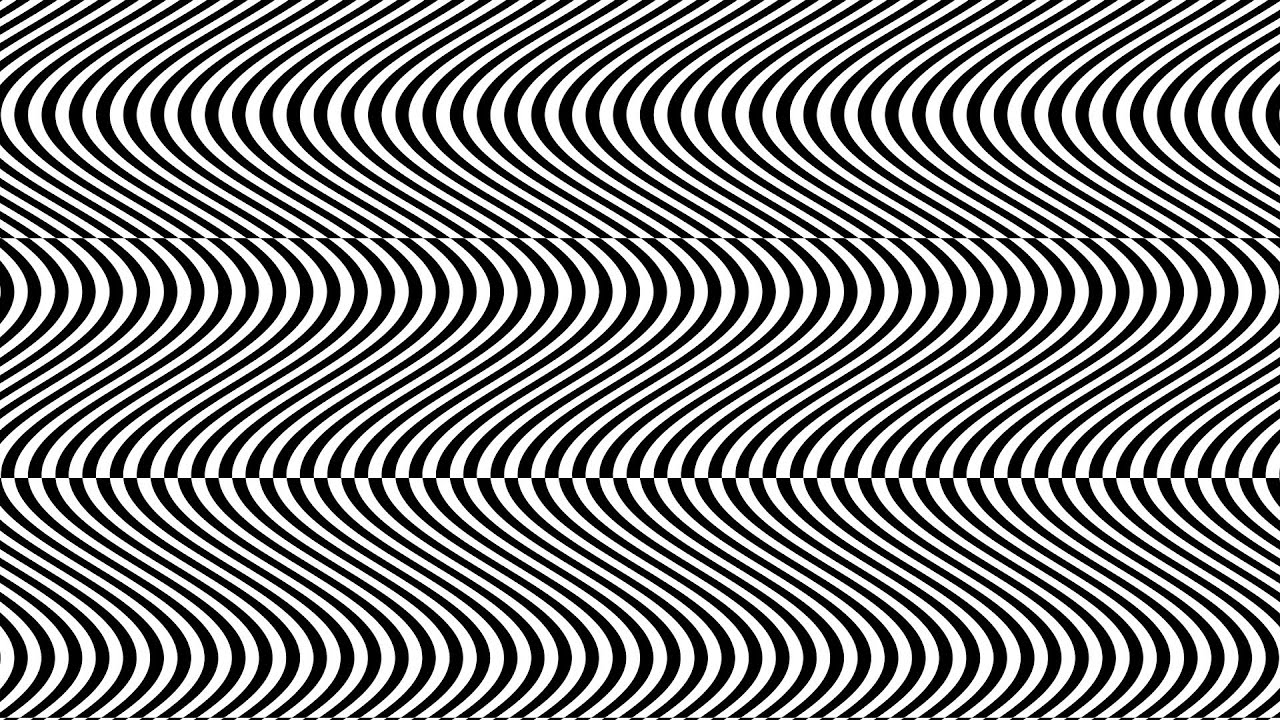 Black and White Optical Illusion | Op-Art Pattern for Deep Focus & Relaxation [4K, 60fps]