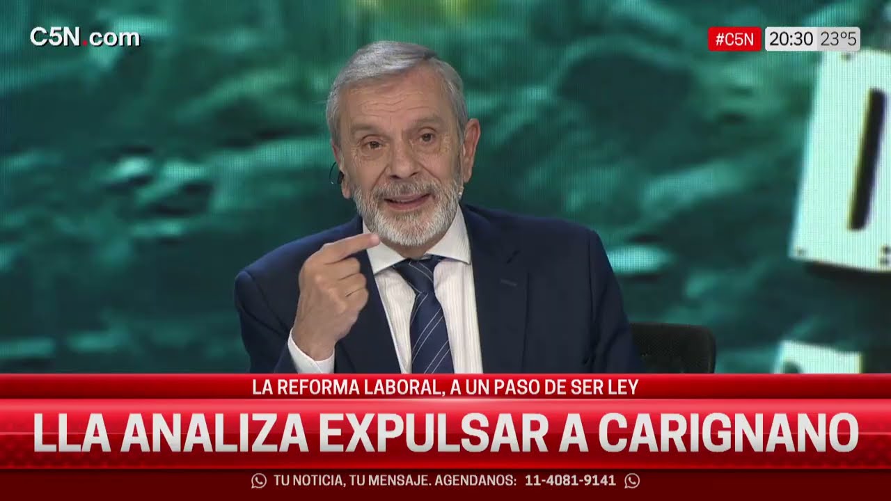 LLA ANALIZA EXPULSAR a la DIPUTADA CARIGNANO