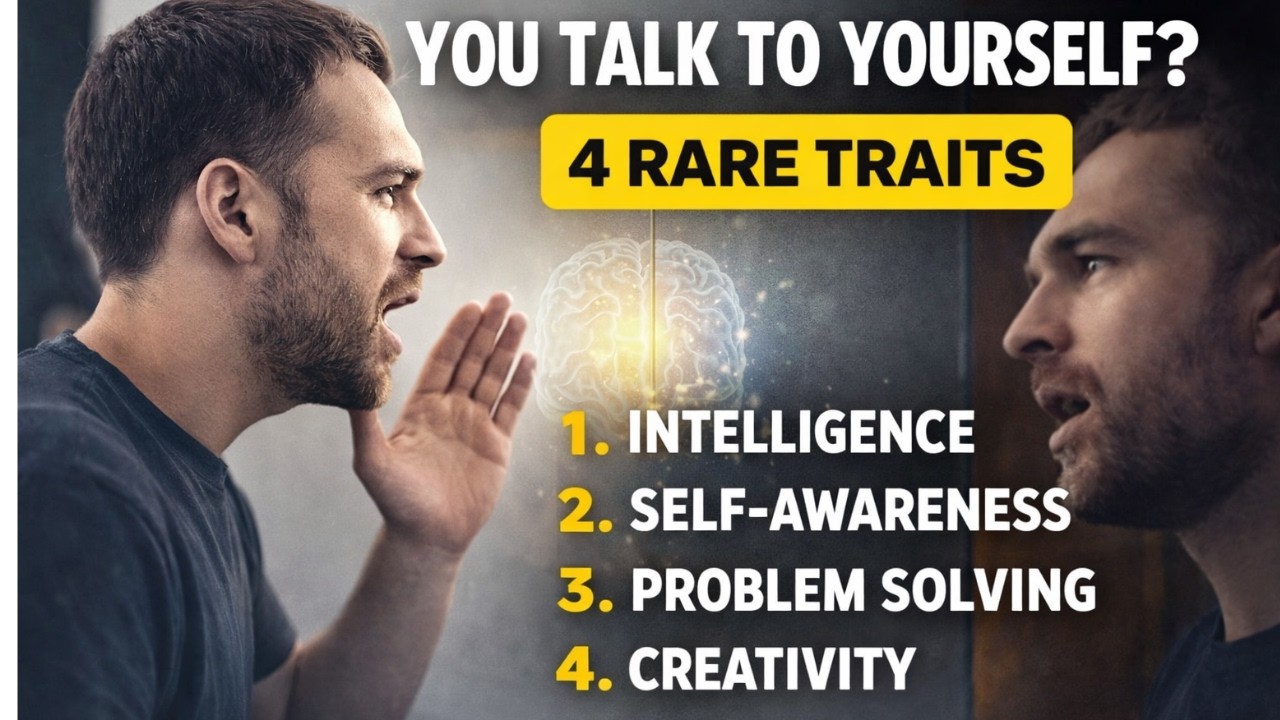 If You Talk to Yourself Often, You Have These 4 Rare Traits