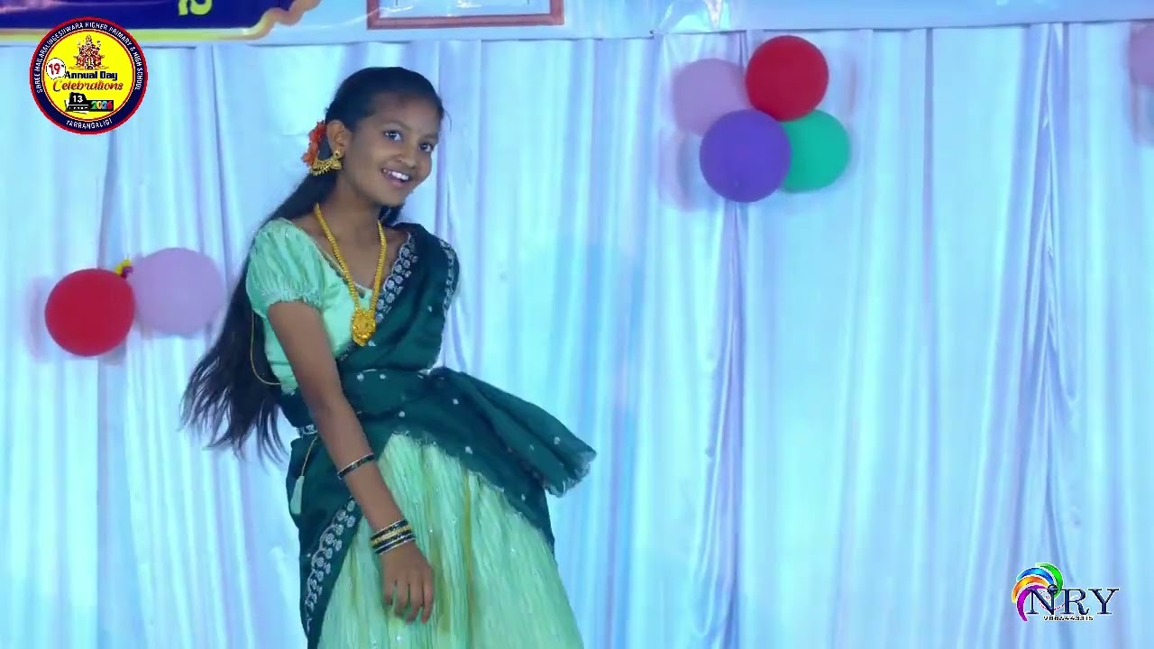 2025 -  26 6th standard girl and teachers dance