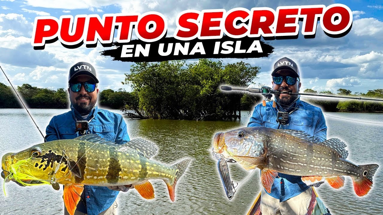 Esta ISLA en medio de la LAGUNA me dió la MEJOR pesca del viaje 