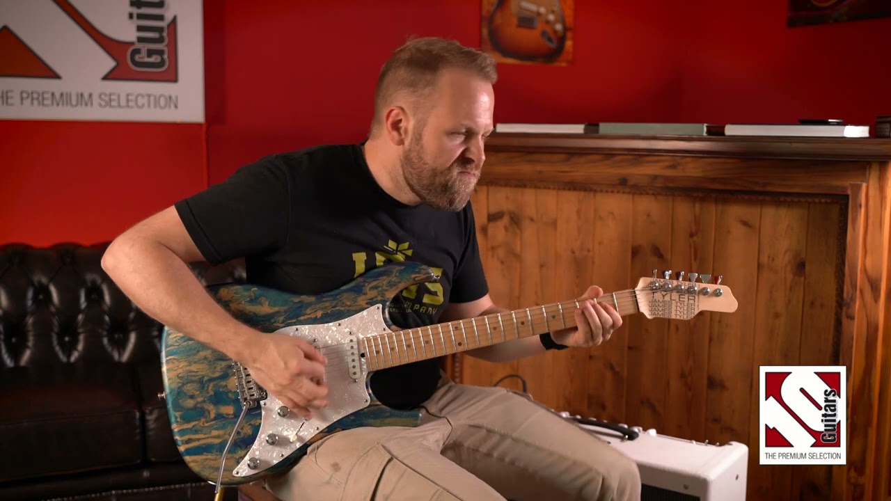 2016 Tyler Studio Elite HD P Malibu Beach Shmear | Guitar Demo