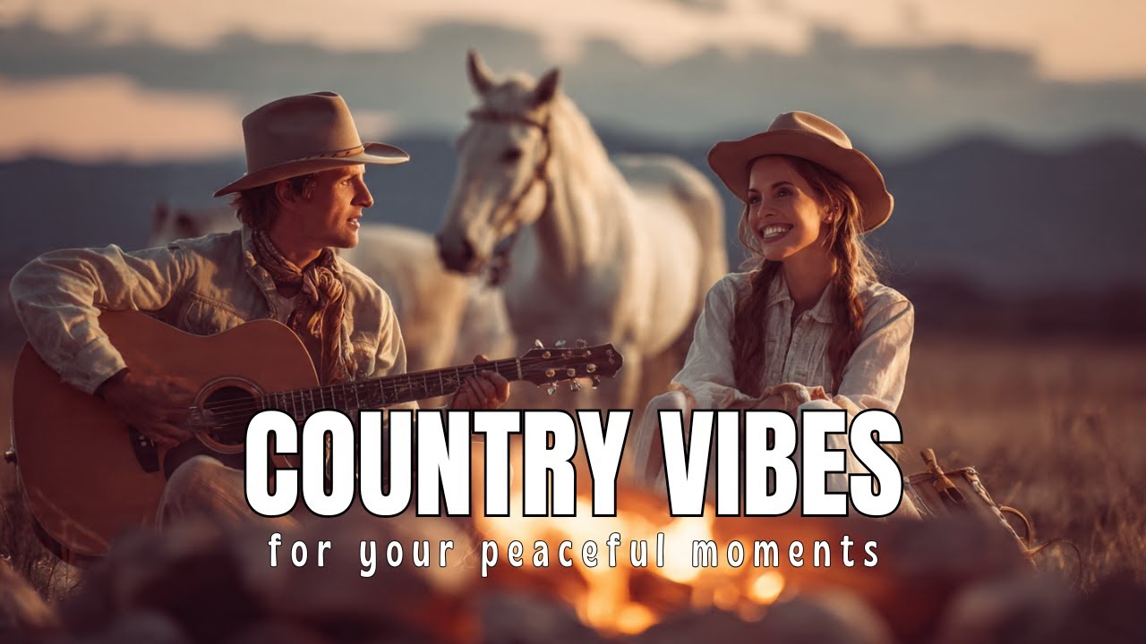 🪕 LIVE Peaceful Country Vibes – Gentle Guitar, Fiddle & Relaxing Love Song Mix