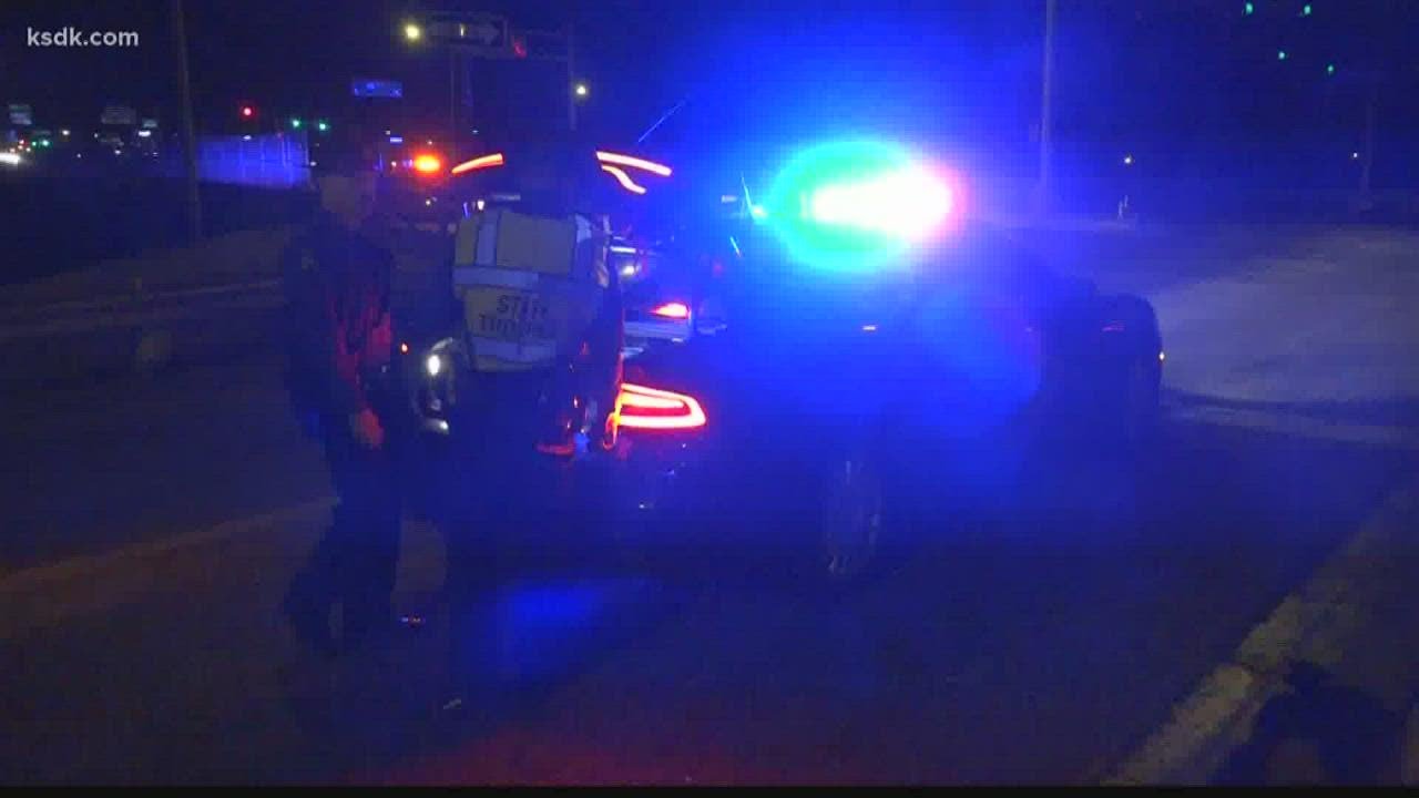 MSHP trooper taken to hospital after crash in St. Louis County