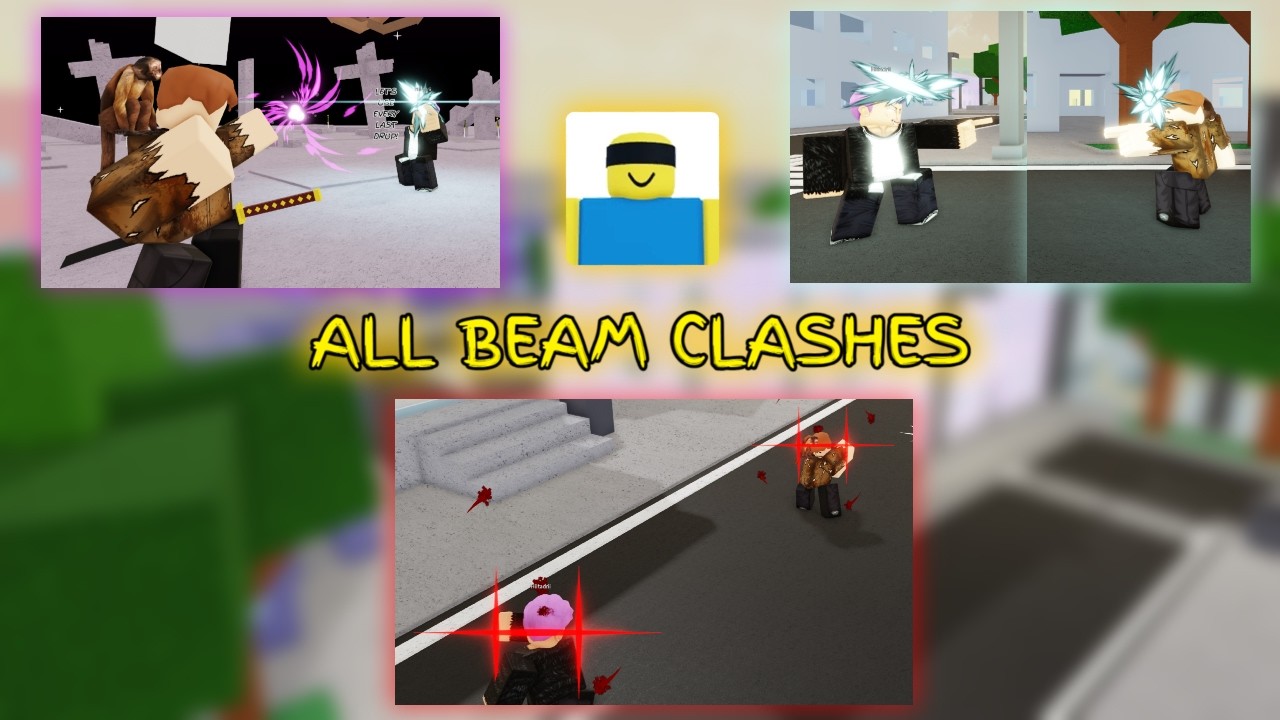 ALL NEW BEAM CLASHES in Jujutsu Shenanigans