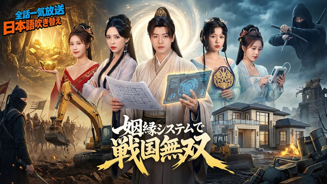 貧乏兵士に転生して強制結婚！？現代重機で金山を掘り当て、三ヶ月で国一番の富豪へ！🏗️【日本語吹き替え】