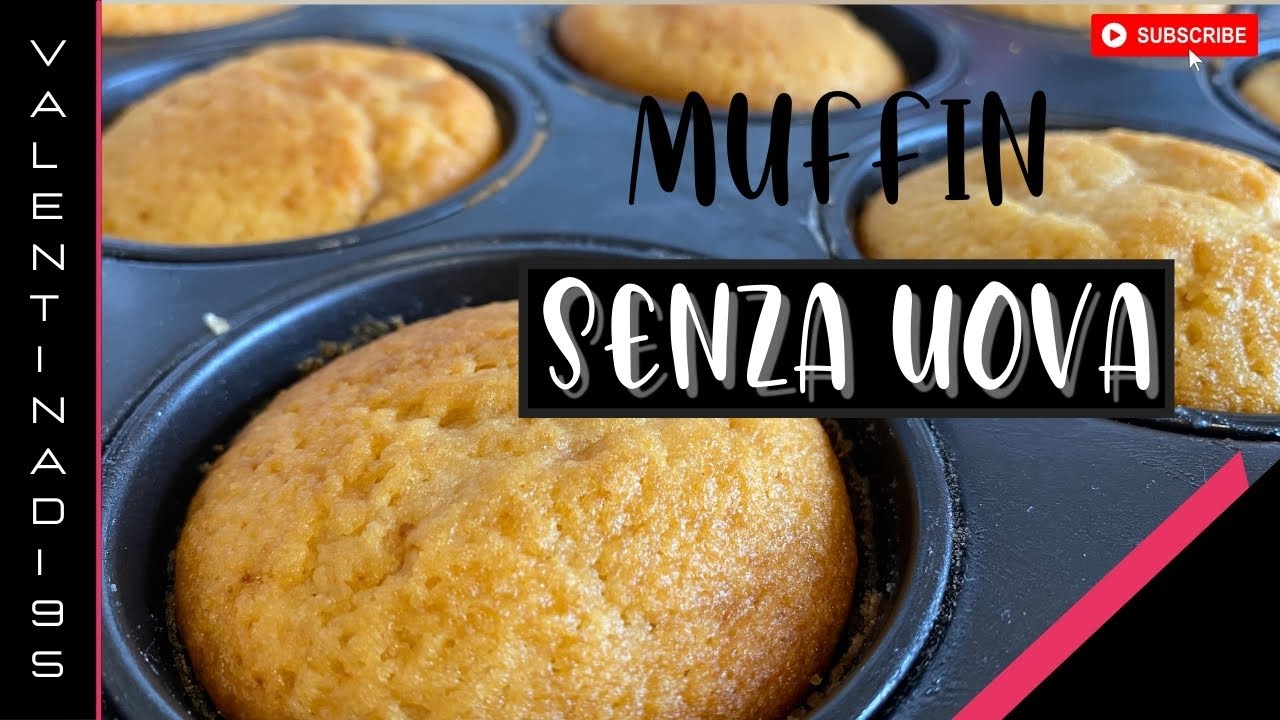 MUFFIN SENZA UOVA N&Egrave; BURRO