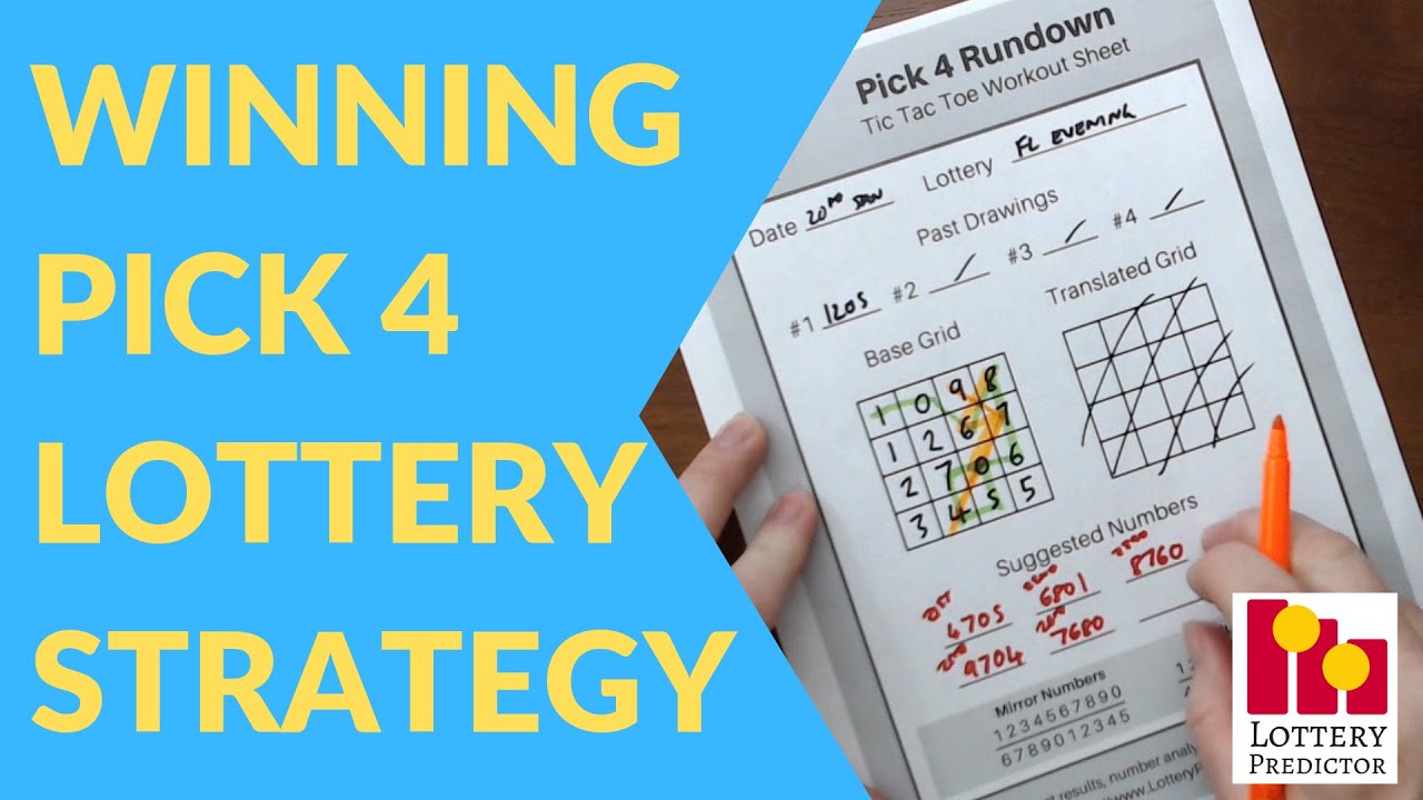 Pick 4 How To Win Lottery Strategy - 5 Hits In One Week!