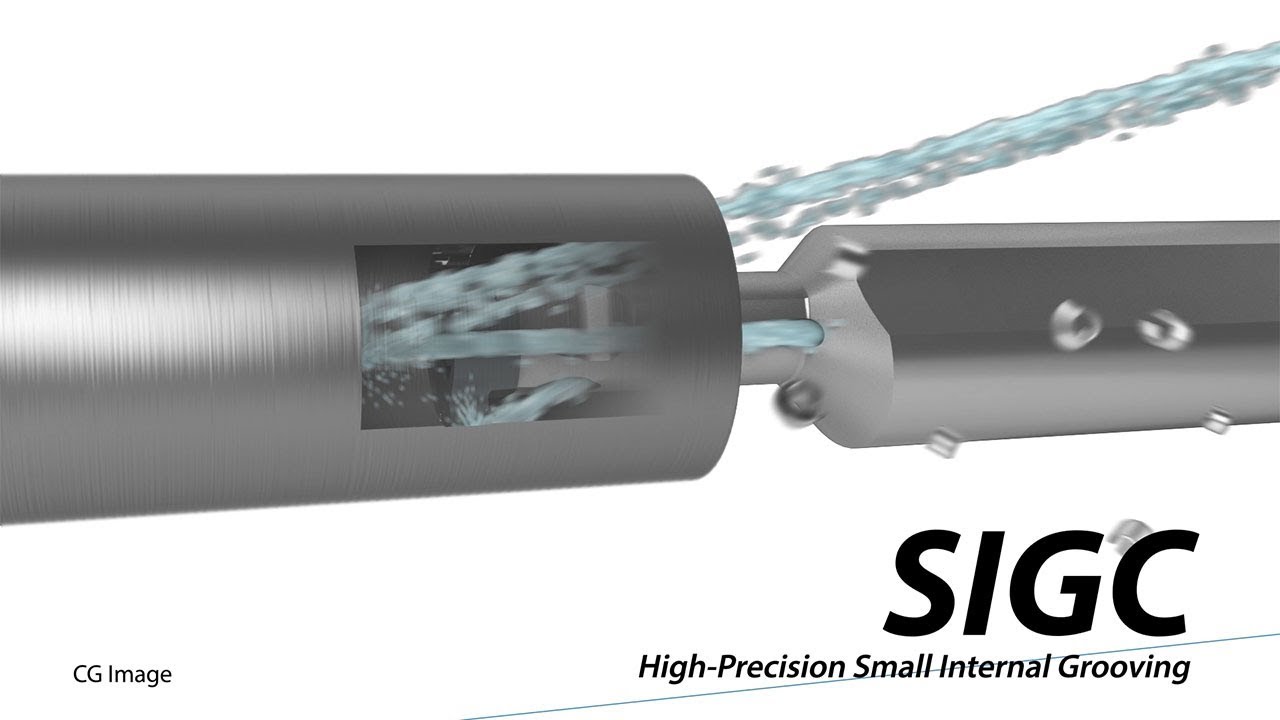 Small Internal Grooving with SIGC