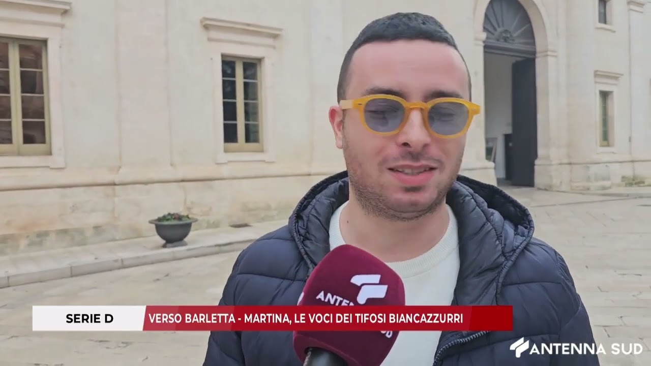 13 MARZO 2026 - SERIE D: VERSO BARLETTA - MARTINA, LE VOCI DEI TIFOSI BIANCAZZURRI
