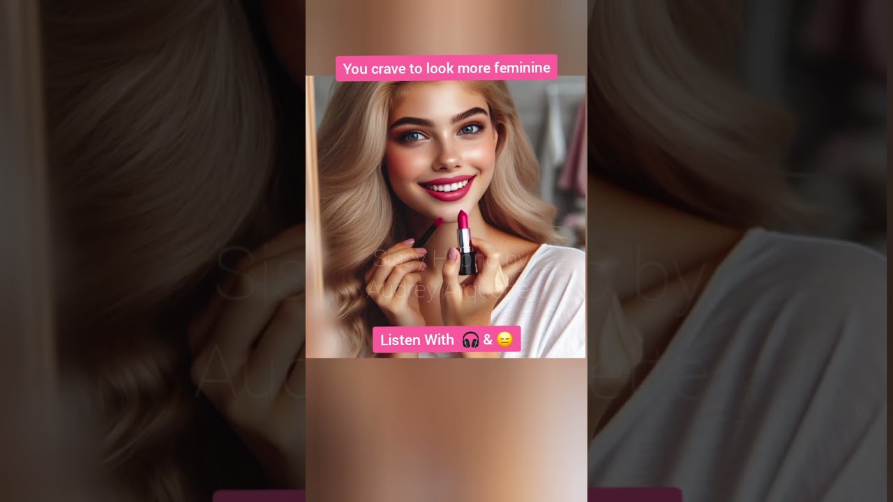 You crave to become more feminine 