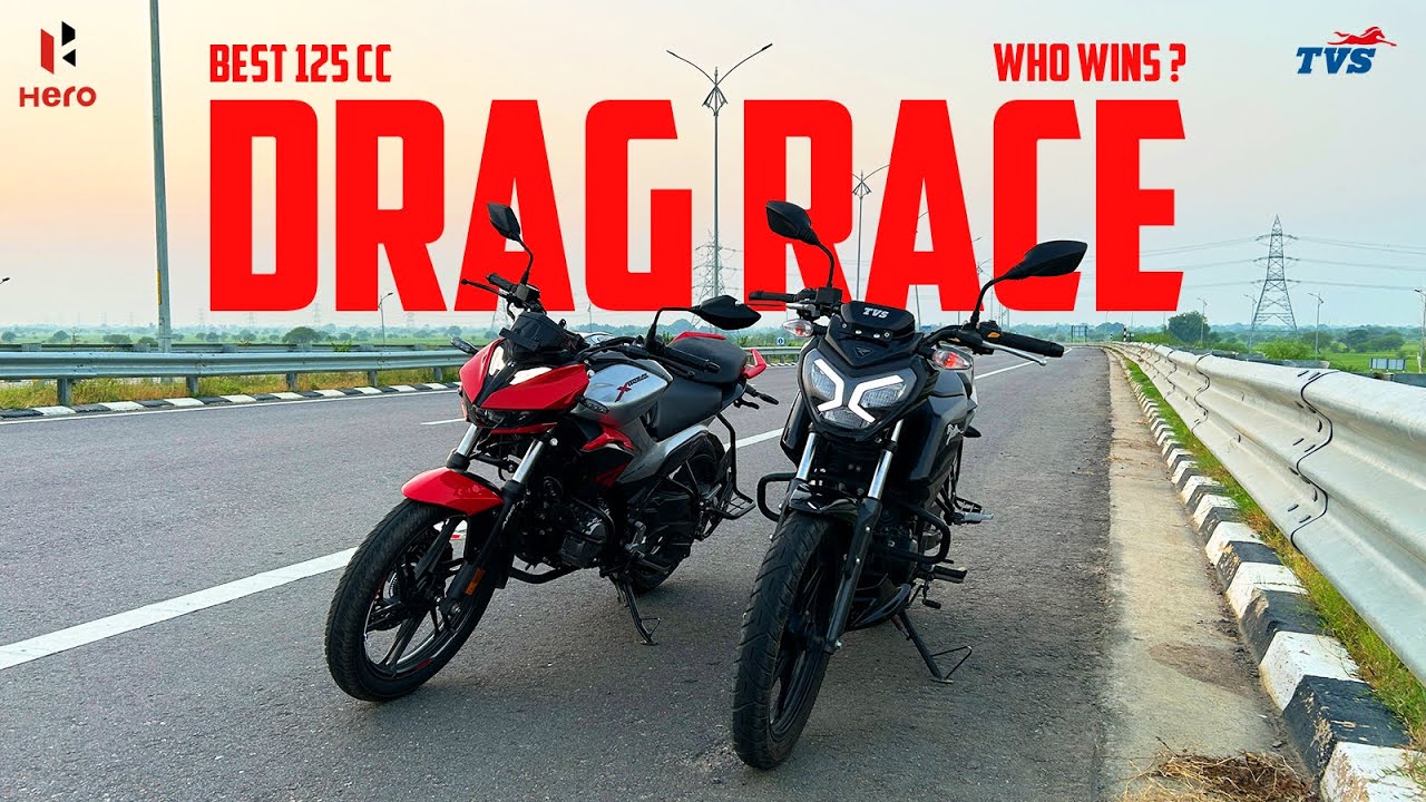 Hero Xtreme 125R VS TVS Raider 125 Drag Race | Kon Hai Sabse Tez 125cc ? | Nilesh Shergill