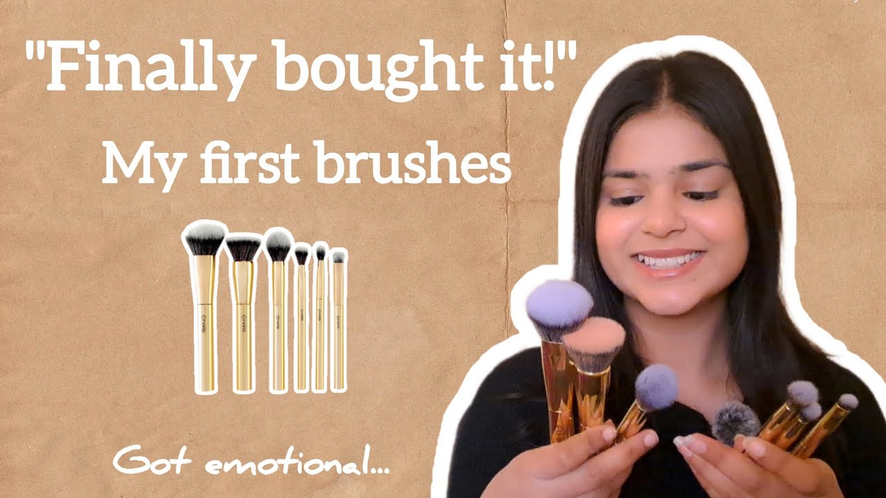 Unboxing My First Brush Set