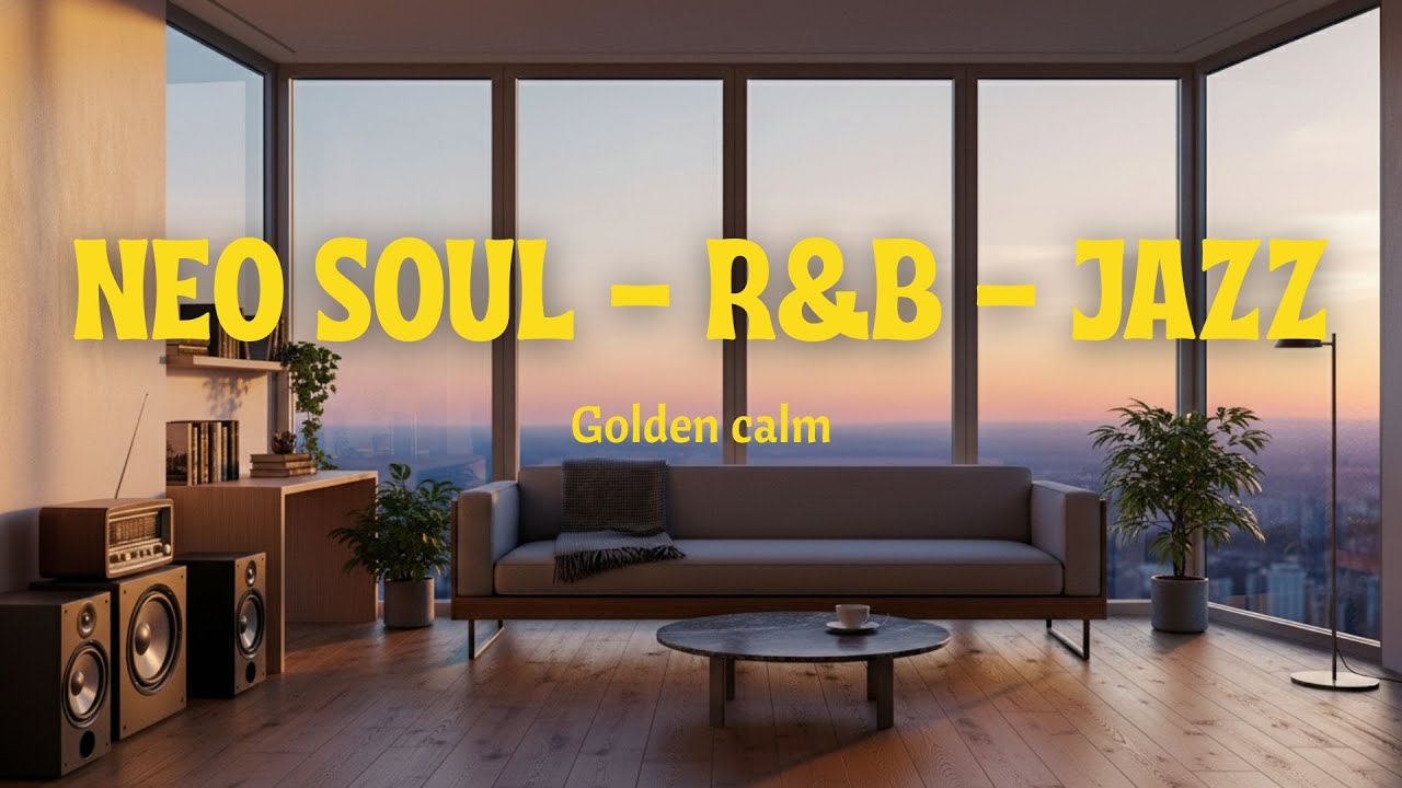 Golden calm ☕🌇 | R&B, Funk & Soul Lo-Fi Beats | Chill Grooves for Focus