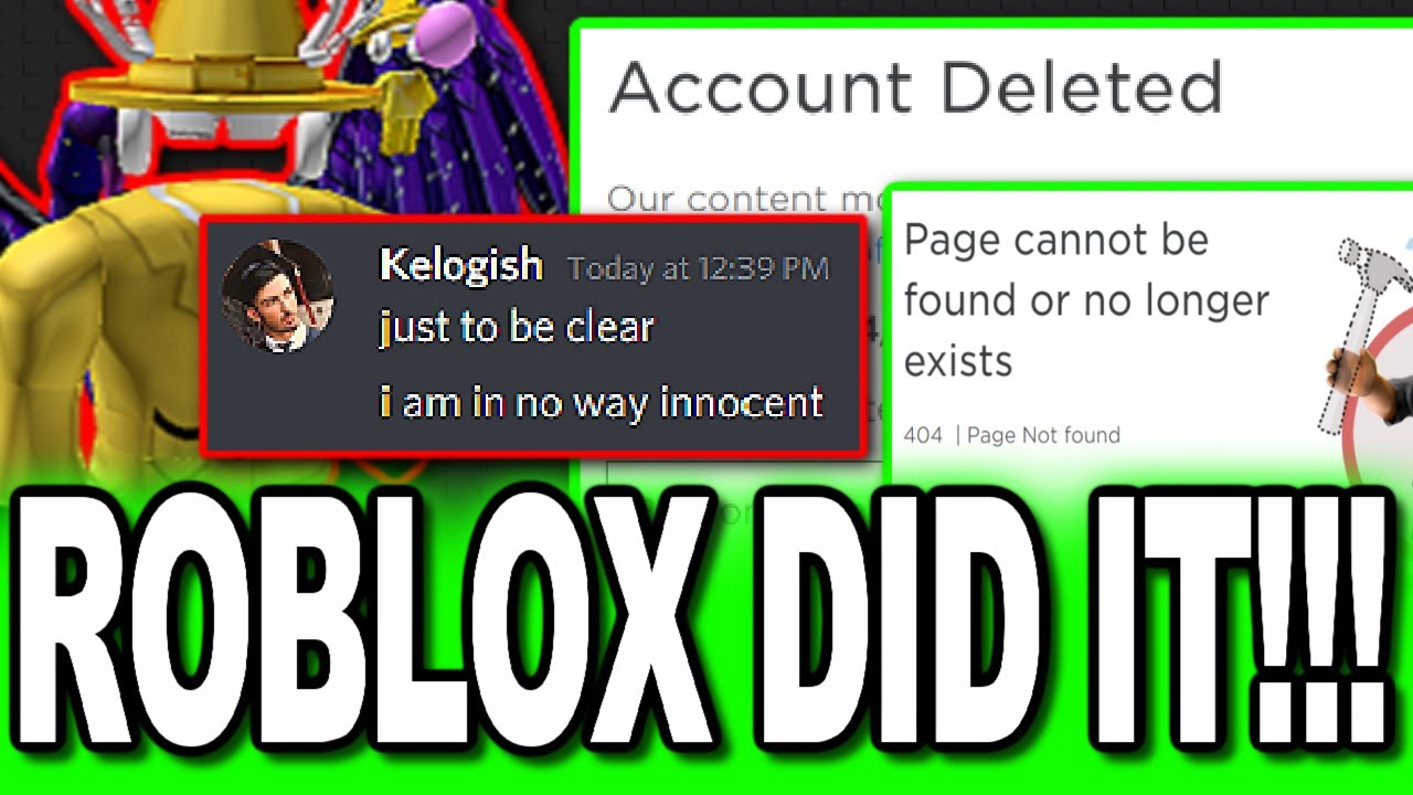 ROBLOX BANNED KELOGISH!!!