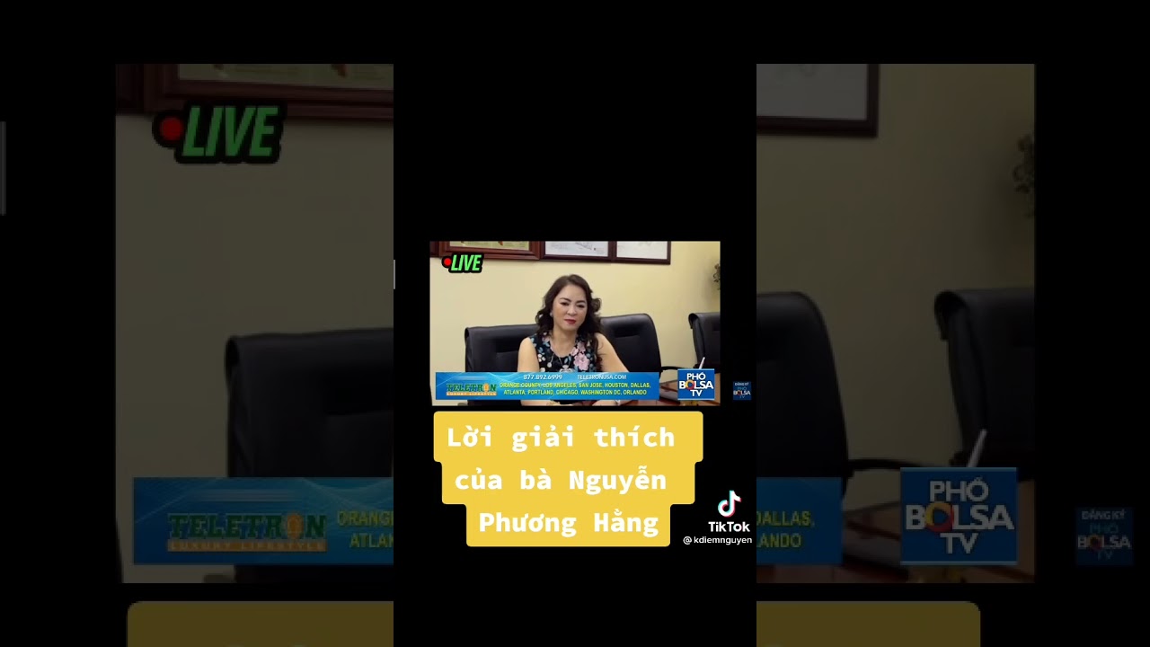 B&agrave; Nguyễn Phương Hằng giải th&iacute;ch đoạn ghi &acirc;m c&oacute; t&igrave;nh cảm với &ocirc;ng V&otilde; Ho&agrave;ng Y&ecirc;n